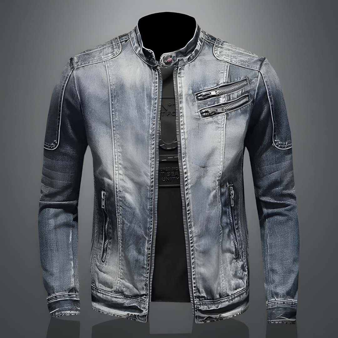 Benjo - Retro Heren Denim jack